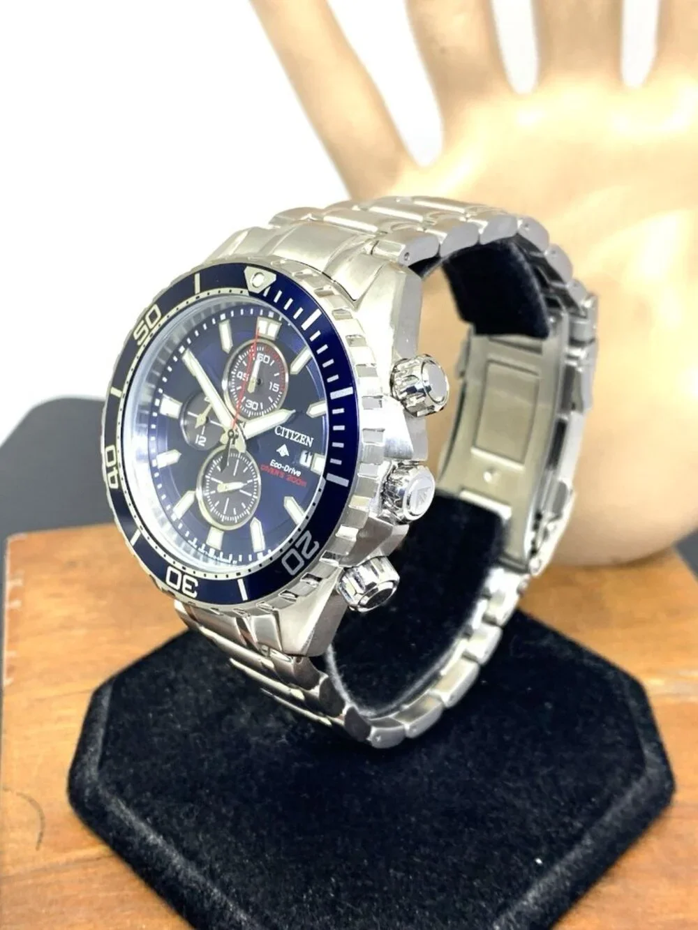 Citizen Mens Watch Eco-Drive CA0710-58L Promaster Blue Dial Stainless Steel 44mm
